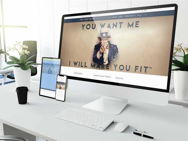 Website - I will make you fit