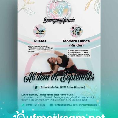 Poster Bewegungsfreude B 1080x1350